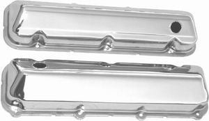 Racing Power Company Chrome Steel Valve Cover 429-460 Pair R9297