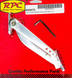Racing Power Company Polished Alum Firewall Mount Gas Pedal R9507X