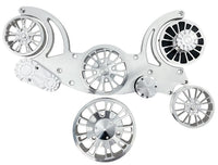 CVF Racing Big Block Chevy Wraptor to Reaper pulley upgrade kit, part number 454RP-PUL