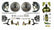 Right Stuff Detailing 64-72 GM A Body Booster Power Disc Brake Kit AFXDC01C