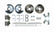 Right Stuff Detailing Rear Disc Conv. Kit GM 10/12 Bolt Non-Stag Shoc AFXRD01