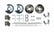 Right Stuff Detailing Rear Disc Conv. Kit GM 10/12 Bolt Stag Shock AFXRD05