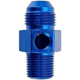 Russell #6 Flare to 3/8 NPT Adptr w/ Female 1/8 NPT 670060