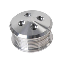 CVF Racing 4 in billet 8-rib supercharger blower pulley, S-LSASC-P4