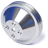 CVF Racing SBCL22KIT Billet V-Belt Pulley Kit, Polished