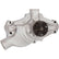 CVF Racing Small Block Chevy Short Mechanical Water Pump, Satin Cast