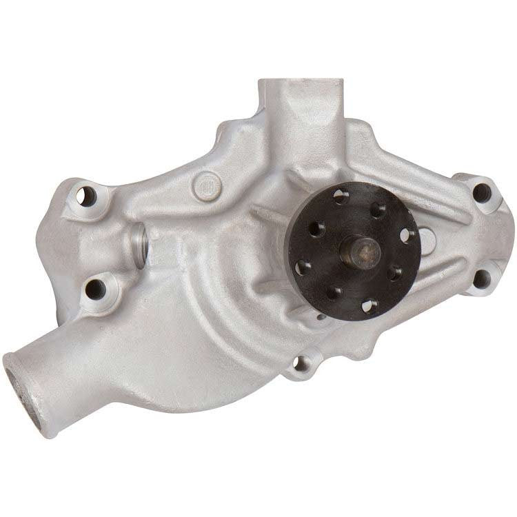 CVF Racing Small Block Chevy Short Mechanical Water Pump, Satin Cast