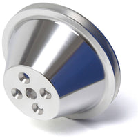 CVF Racing SBCS1WP Billet Water Pump Pulley, Polished