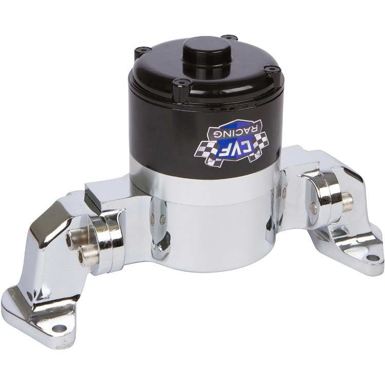 CVF Racing chrome billet aluminum electric water pump for Ford 289, 302 and 351W, SBF-EWP