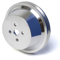 CVF Racing polished 1 groove water pump pulley for Ford 260 V8, SBFE1WP-260