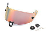 Sparco Motor Sports Visor Red Stealth BRA0015B0R3100N