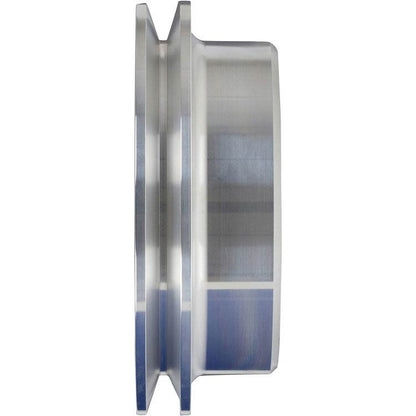 CVF Racing polished billet 1-groove V-belt crank pulley for Chrysler small block 273/318/340, SCRE1CR
