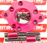 Sweet Manufacturing Power Steering Pump Adapter to Dry Sump Pump 325-30040