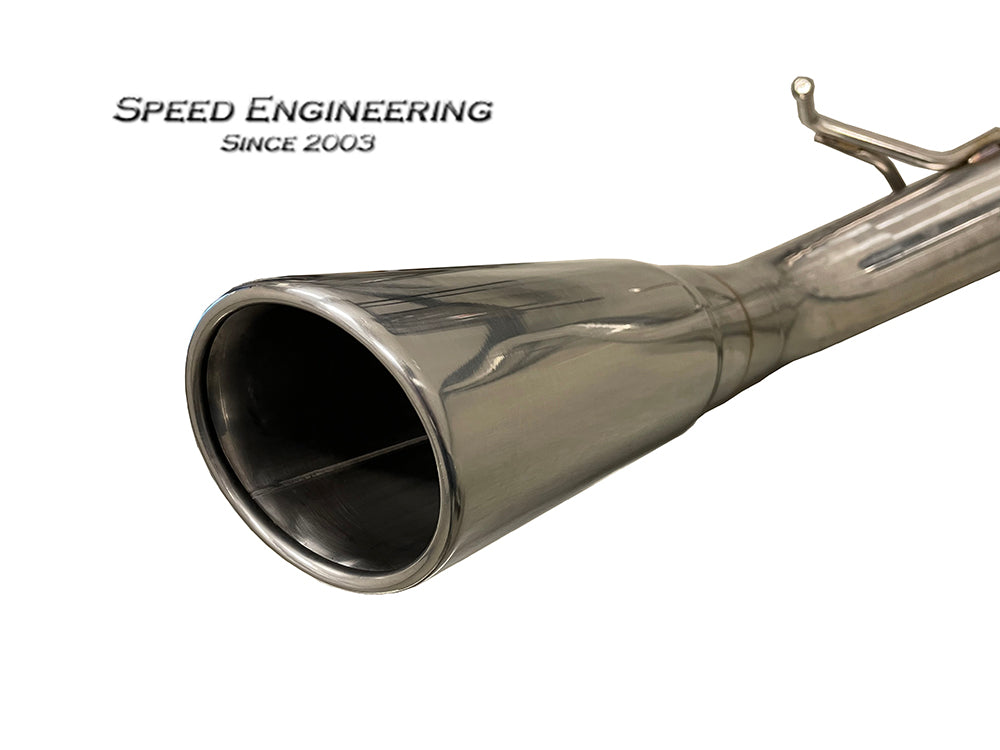 Speed Engineering Silverado & Sierra 3.5" Single Exhaust (2007-2019) 25-1072