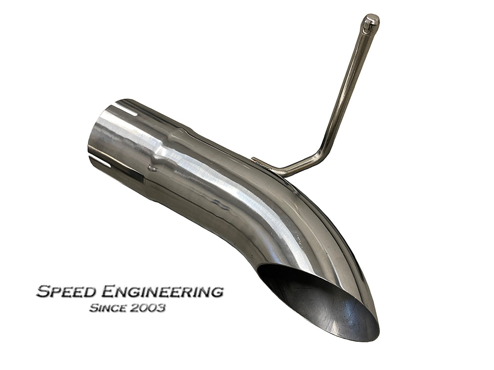 Speed Engineering Silverado & Sierra 3.5" Single Exhaust (2007-2019) 25-1072