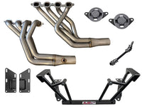 Speed Engineering LT swap longtube headers AJE K-member 1979-2004 Ford Mustang Fox Body SN95 Gen V LT1 LT4 LT5 kit