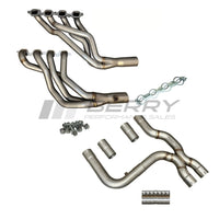 Speed Engineering 1988-1998 Silverado Sierra 2WD C1500 LT swap 1-7/8 longtube headers X-pipe full kit Gen V LT1 LT4 stainless exhaust system