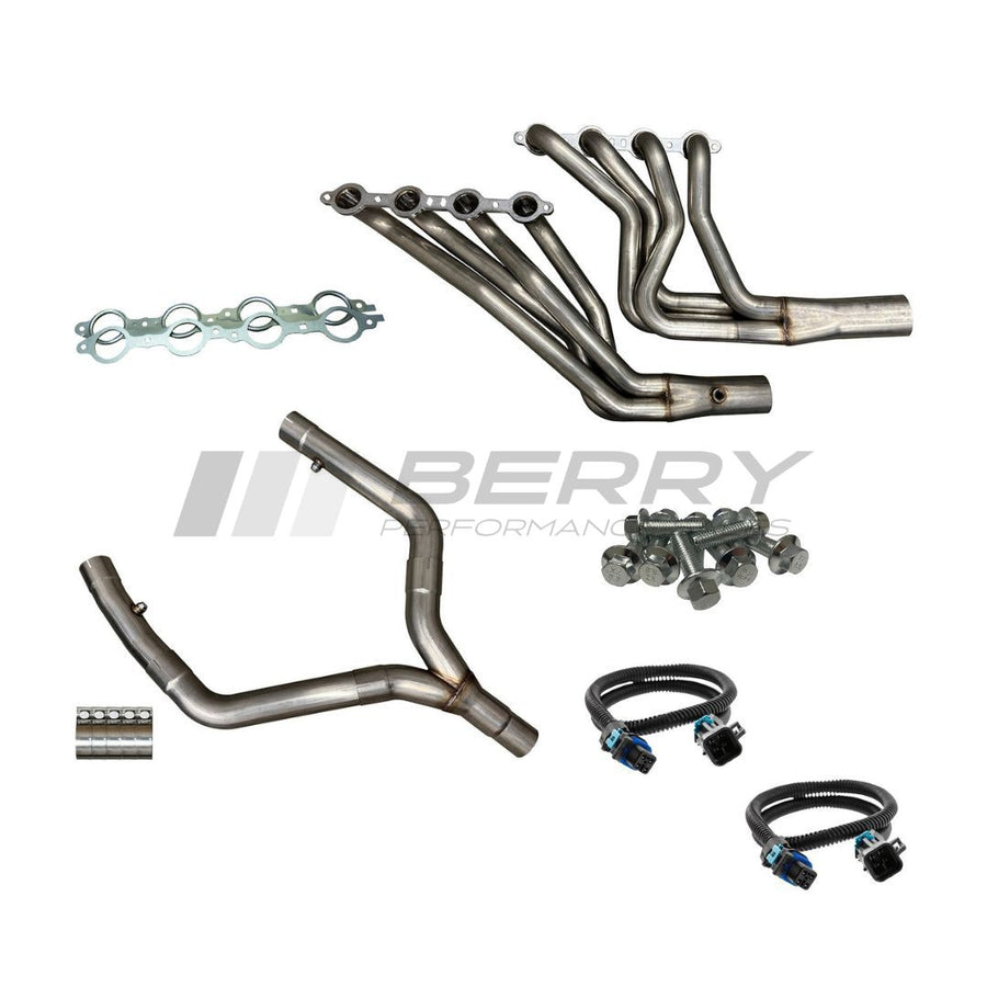 Speed Engineering 1998–2002 Camaro & Firebird 5.7 LS1 1-7/8 longtube headers and Y-pipe full kit