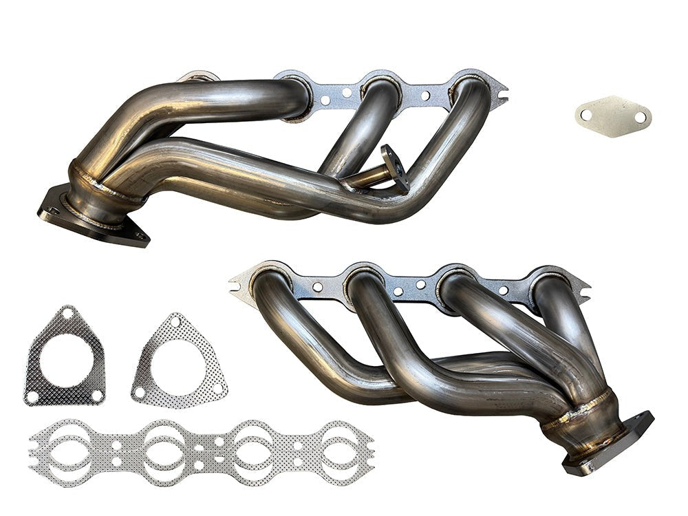 Speed Engineering 1999 to 2006 Silverado Sierra Tahoe Yukon Escalade shorty headers with EGR 6.0L stainless exhaust upgrade