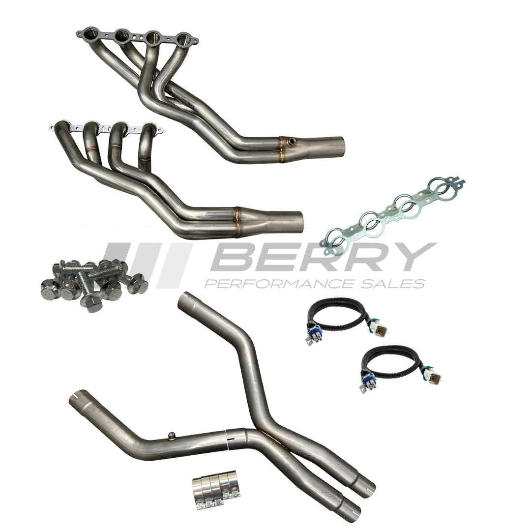 Speed Engineering 2004–2006 Pontiac GTO LS1 LS2 1-7/8 longtube headers and X-pipe full kit