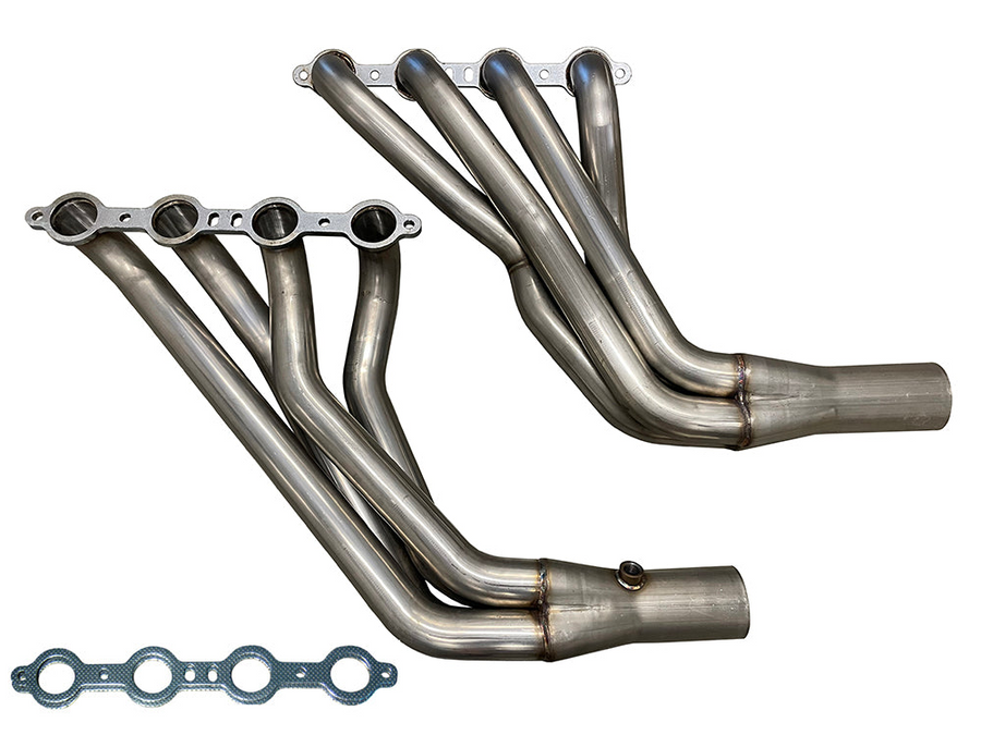 Speed Engineering 2010 to 2015 Camaro LS3 L99 1-7/8 longtube headers stainless steel performance exhaust
