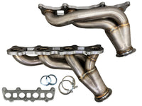Speed Engineering forward facing down turbo headers 2011-2023 5.0L Coyote stainless universal turbo swap headers