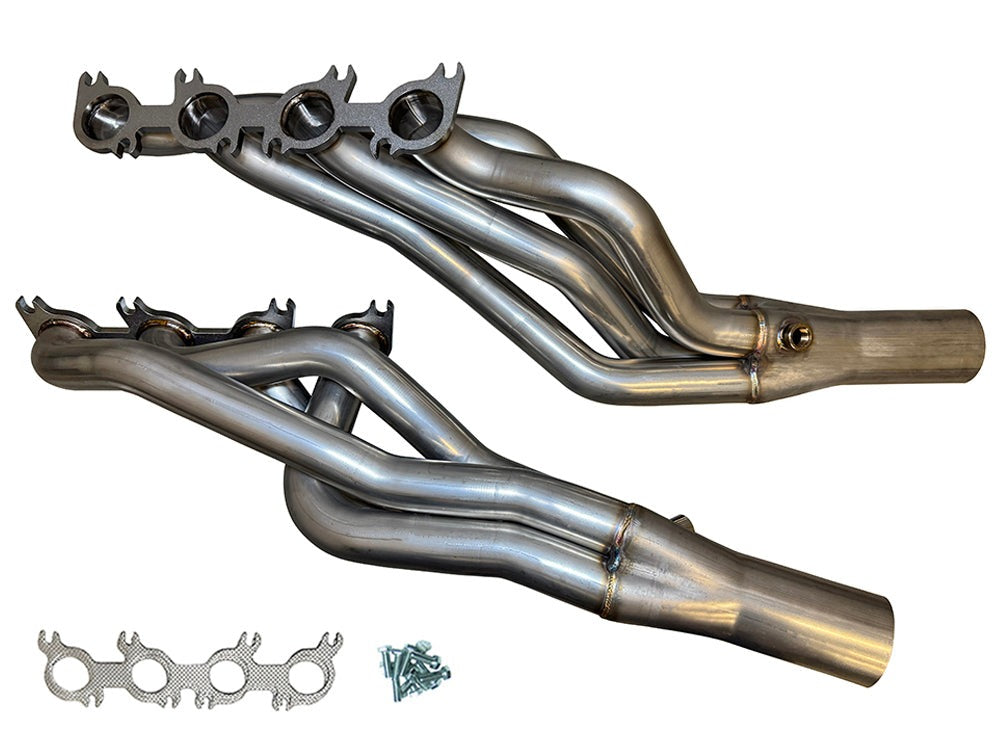 Speed Engineering 1-7/8 longtube headers 2011-2025 Ford F150 5.0L Coyote stainless LS swap performance exhaust