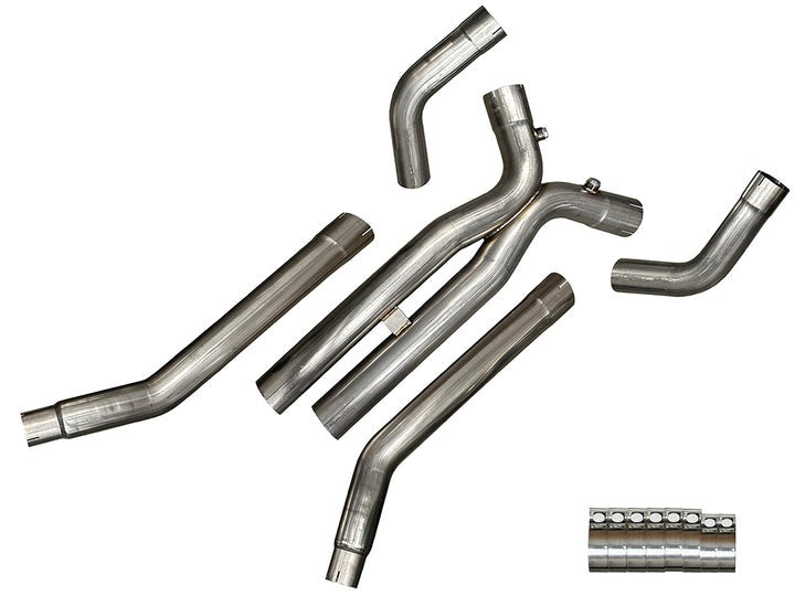 Speed Engineering 2015-2023 Ford Mustang 5.0L Coyote X-pipe kit stainless exhaust crossover pipe