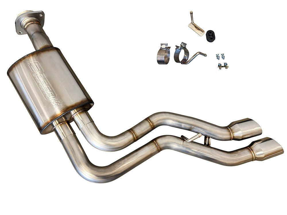 Speed Engineering 2021-2025 Ford F150 5.0L Coyote side exit exhaust stainless single cab system