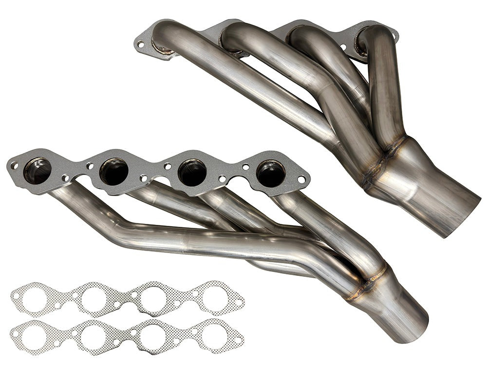 Speed Engineering BBC 1-3/4 mid-length headers A Body B Body 6.5L 6.6L 7.4L big block Chevy stainless headers