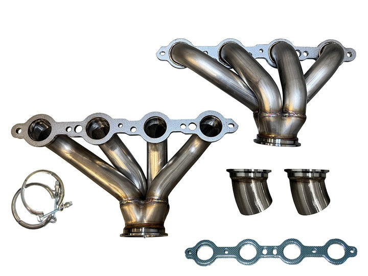 Speed Engineering LS swap 1-3/4 hugger shorty headers Ram Horns universal LS1 LS2 LS3 LS6 LSA compact fit headers
