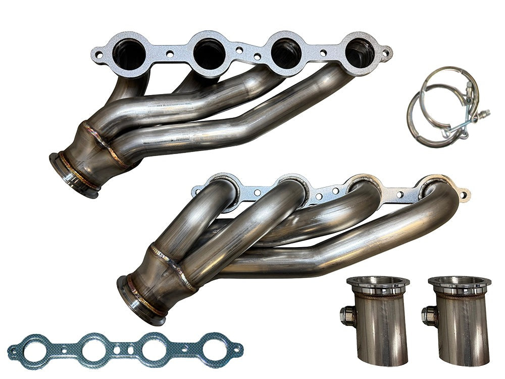 Speed Engineering LS swap shorty headers 1-3/4 Camaro Chevelle Nova C10 K10 OBS truck stainless LS swap headers