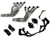 Speed Engineering LS swap longtube headers with AJE K-member 1979 2004 Mustang LS1 LS3 LSA swap kit