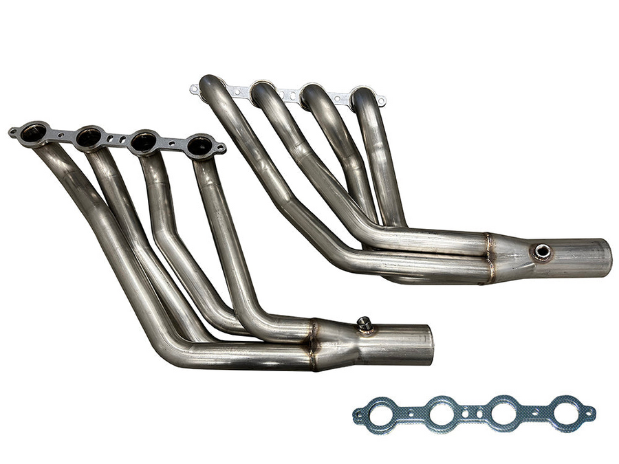 Speed Engineering LS swap longtube headers 1965 1970 B body LS1 LS3 LSA stainless exhaust conversion