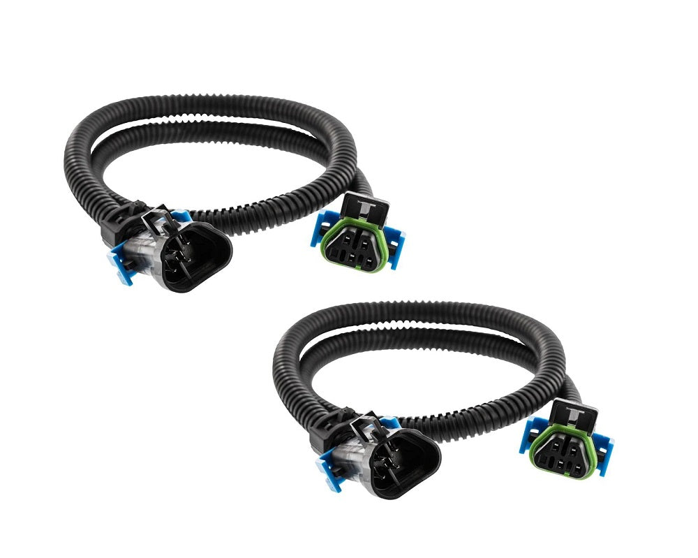 Speed Engineering LS2 LS3 triangle O2 extension pair 24 inch Corvette Camaro SS plug and play harness