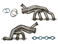 Speed Engineering universal LS 1-3/4 turbo headers forward facing upward LS1 LS2 LS3 LSA stainless turbo manifolds