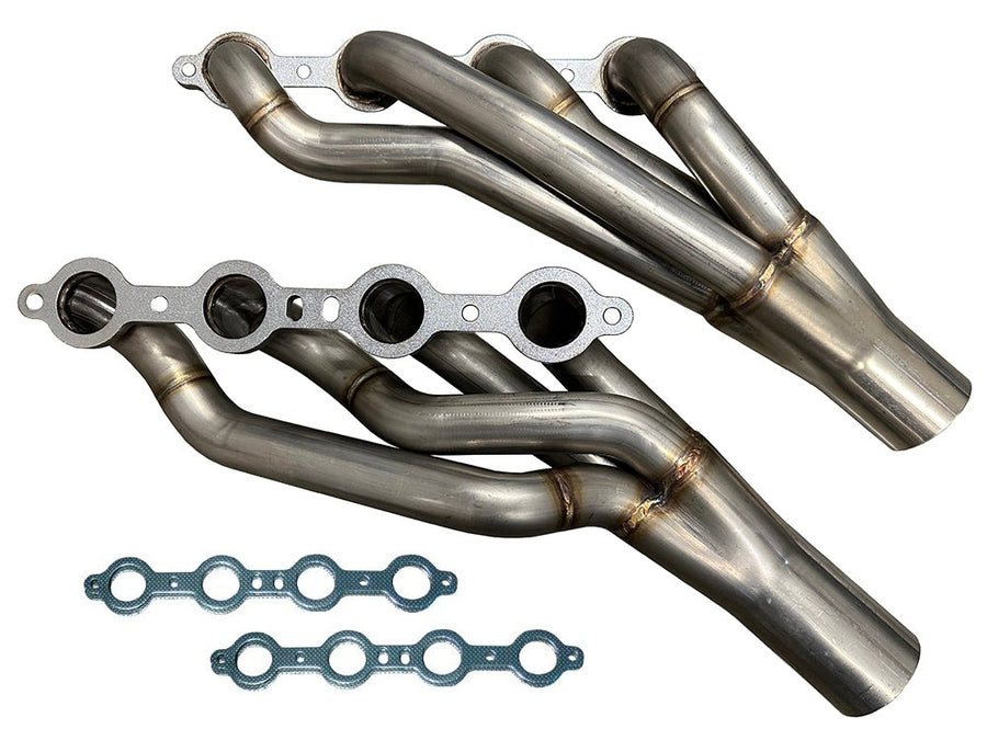 Speed Engineering universal LS swap mid length 1-3/4 headers LS1 LS2 LS3 LS6 LSA stainless performance headers