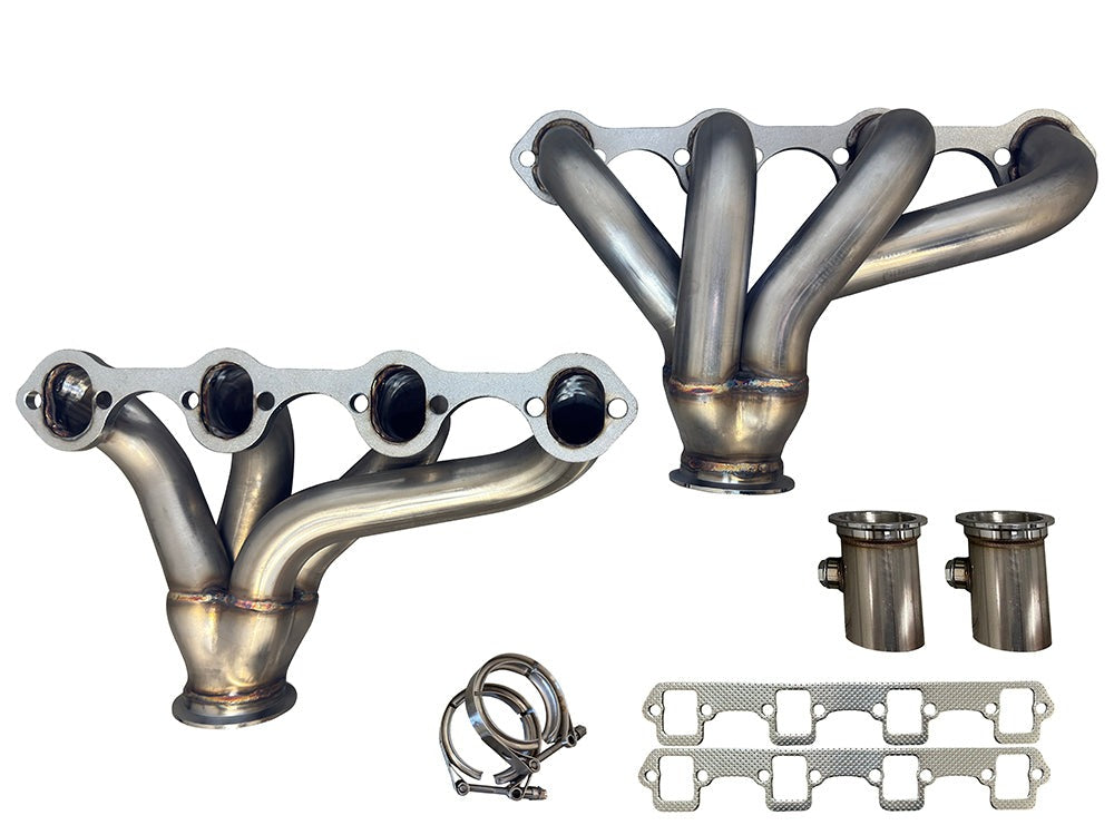 Speed Engineering SBF block hugger headers universal Ford 5.0 5.8 small block compact exhaust street rod swap