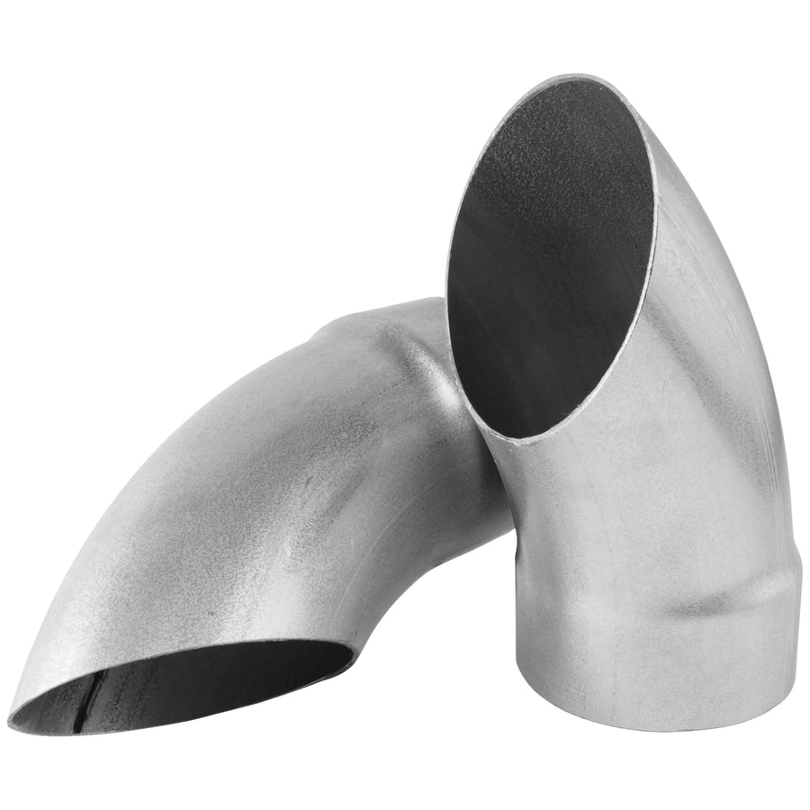 Muffler Turndown Muffler Turndown 3.50 Inch Fits 3.50 Inch Outlet Scavenger Mufflers Pair Flowmaster