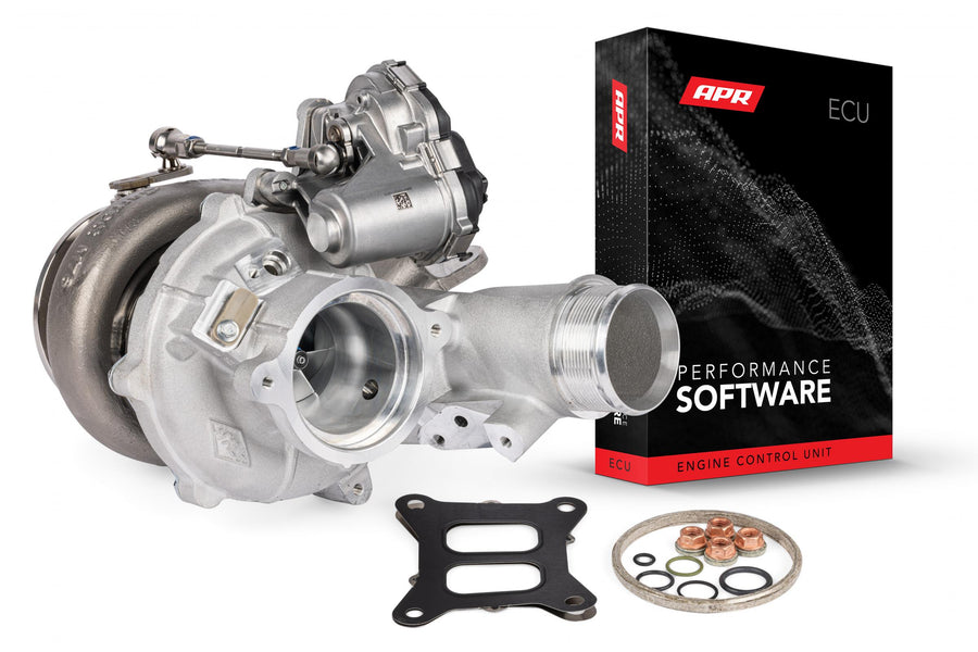 Stage 3 PowerMax GT2563S Turbocharger System 2.0T EA888.4 Fits 2022-2024 Audi S3/VW Arteon/Golf R APR