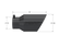 Black Coated Exhaust Tail Pipe Tip 6 Inch OD Dual Wall Angled 4 Inch Inlet 12 Inch Length MBRP