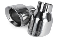 Double-Walled 4 Inch Slash-Cut Tips (Polished) Set of 2 Fits Universally on Various APR Exhaust Systems APR