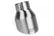 Double-Walled 4 Inch Slash-Cut Tips (Brushed) Set of 2 Fits Universally on Various APR Exhaust Systems APR