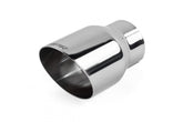 Single-Walled 3.5 Inch Slash-Cut Tips (Polished Silver) Set of 2 Fits Universally on Various APR Exhaust Systems APR