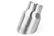 Double-Walled 3.5 Inch Slash-Cut Tips (Brushed Silver) Set of 2 Fits Universally on Various APR Exhaust Systems APR