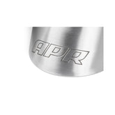 Double-Walled 3.5 Inch Slash-Cut Tips (Brushed Silver) Set of 2 Fits Universally on Various APR Exhaust Systems APR