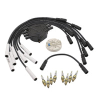 Ignition Tune Up Kit With Spark Plug Wire Set Distributor Cap And Rotor Spark Plugs 1996-2000 GM Truck V8 Vortec 7.4 ACCEL