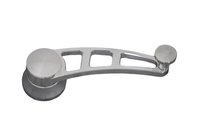 CVF Racing Polished Angled Design billet window crank handles, universal fit, WC-2-KIT