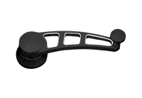 CVF Racing Black Diamond Angled Design billet window crank handles, universal fit, BD-WC-2-KIT