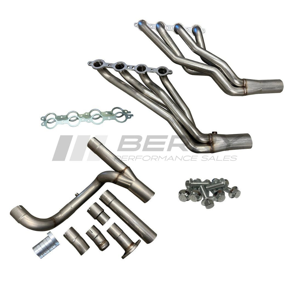 FULL KIT Speed Engineering Silverado & Sierra 1 7/8" Longtube Headers 2007-2013 25-1009